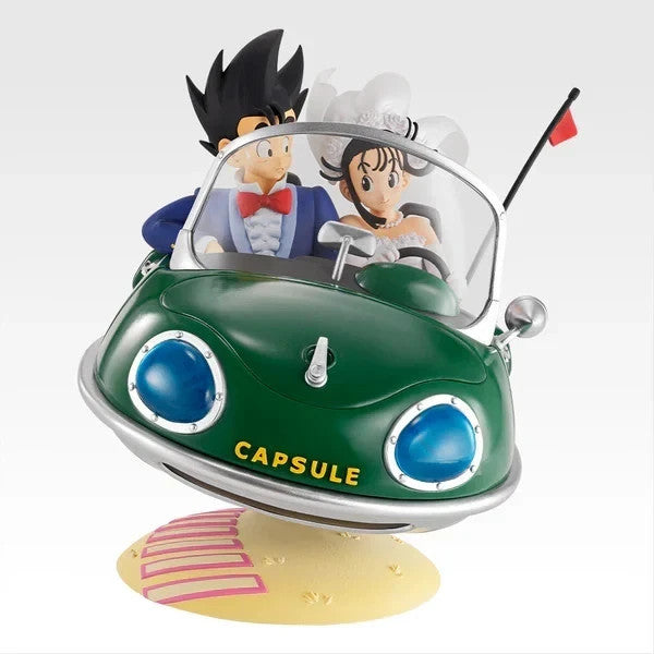 DRAGON BALL SON GOKU & CHICHI FIGURE BANDAI ICHIBANSHO SNAP COLLECTION 2 15CM