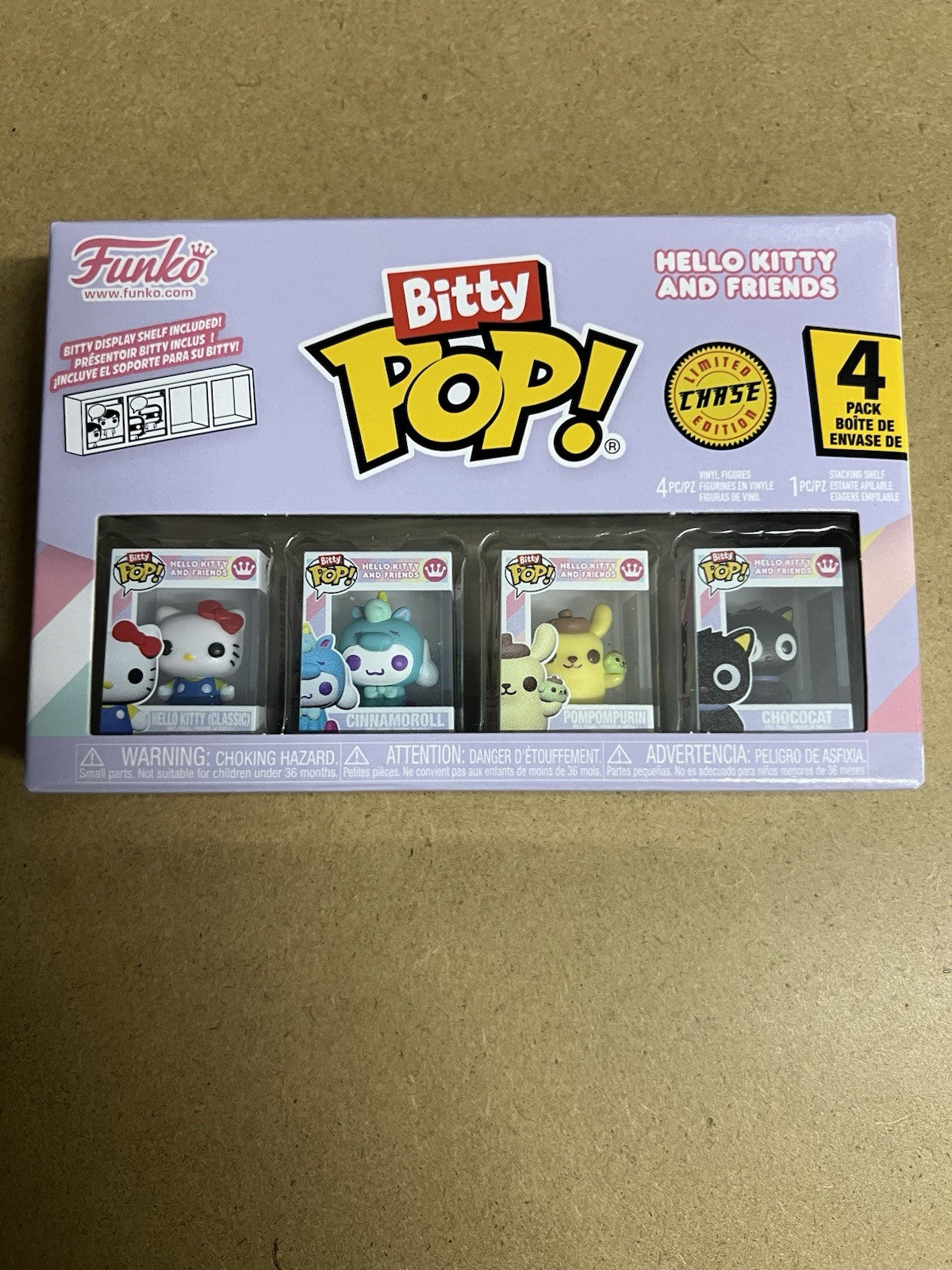 Funko Bitty POP! 4 Pack Hello Kitty & Friends Limited Chase Edition Sealed