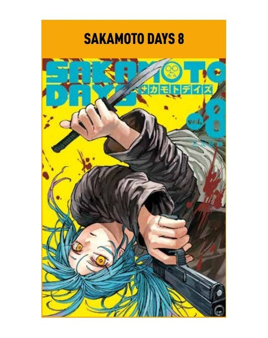 SAKAMOTO DAYS n. 8 - fumetto manga Yuto Suzuki Panini Comics ITA