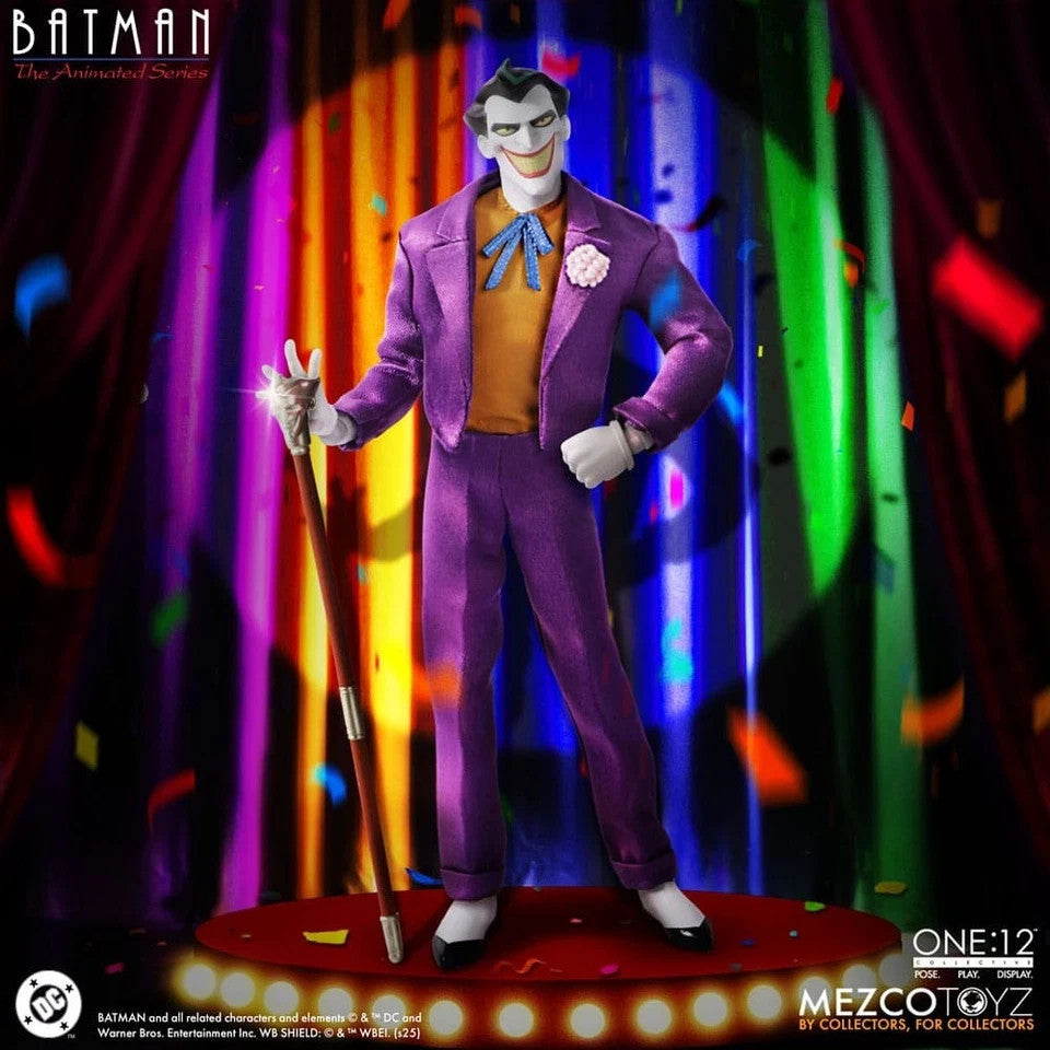 the ONE 12 COLLECTIVE: the ANIMATED SERIES – JOKER 1/12 Action Figure 17 cm