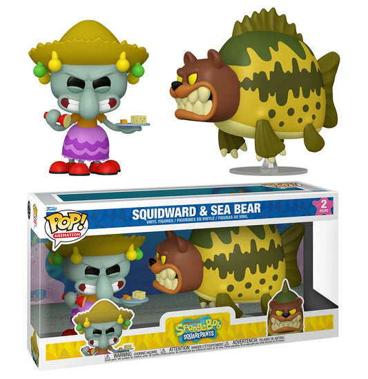Merchandising Spongebob Squarepants: Funko Pop! Animation - S5 - Squidward & Sea