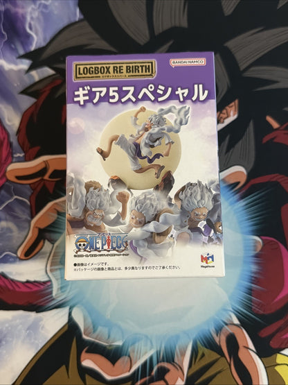 One Piece Petitrama Logbox Re Birth One Piece Gear 5 Special 10 cm New RANDOM