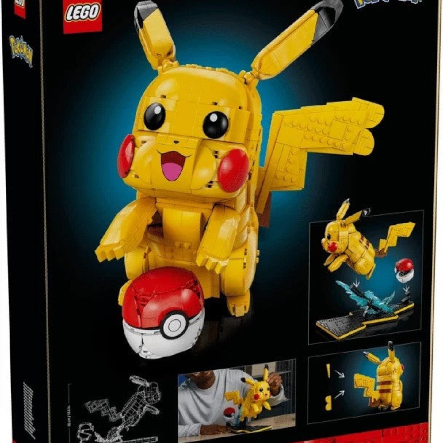 Pikachu And Poke Ball Building Set