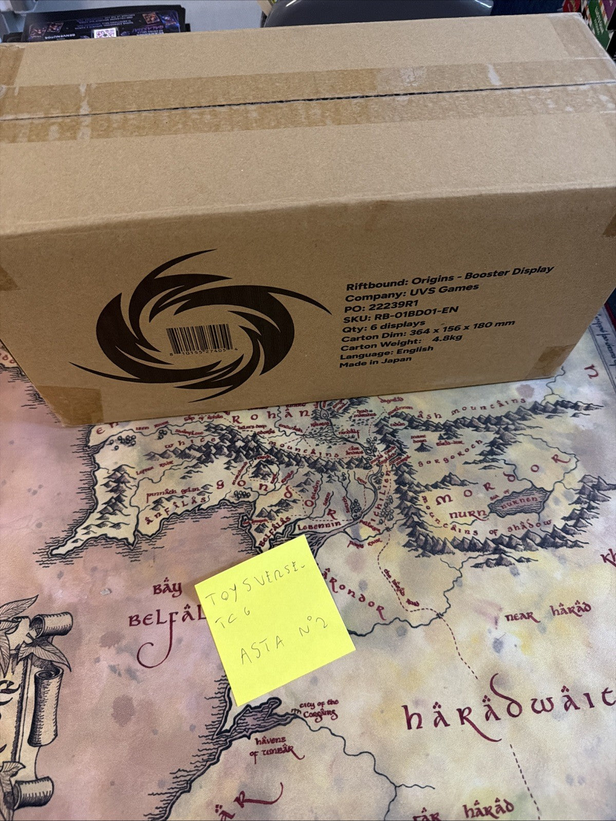 Riftbound TCG Sealed CASE 6x Set One Origins Booster Box - ENG ENGLISH