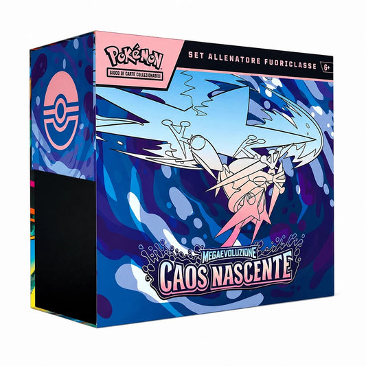 Pokemon Set Allenatore Fuoriclasse (ETB) Caos Nascente ITA