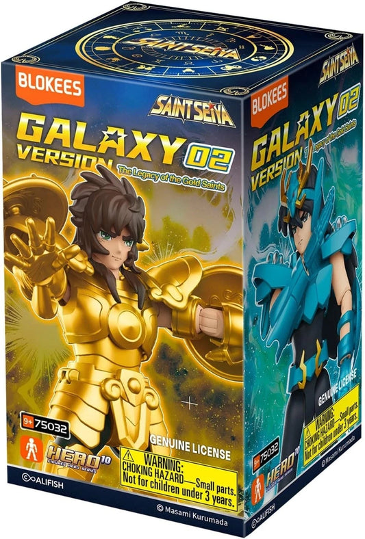 Blokees - SAINT SEIYA Galaxy version 02 BLIND BOX personaggio random 10 cm