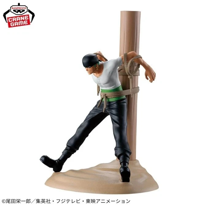 Figurine Roronoa Zoro One Piece Banpresto Fig Life! Officielle
