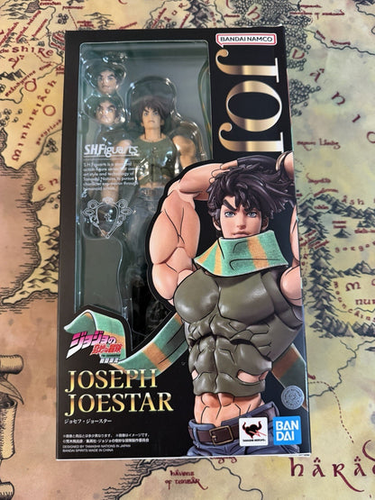 BANDAI JOJO'S BIZARRE ADVENTURE S.H.Figuarts Joseph Joestar Action Figure damage
