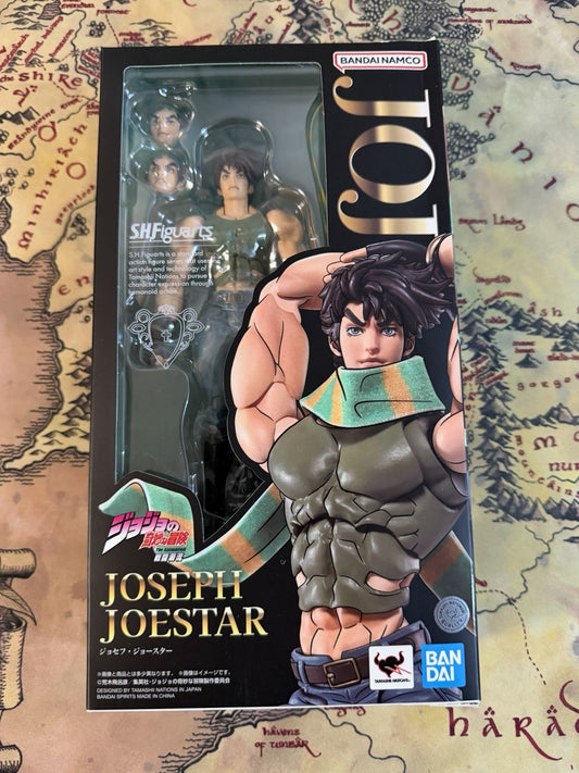 BANDAI JOJO'S BIZARRE ADVENTURE S.H.Figuarts Joseph Joestar Action Figure damage