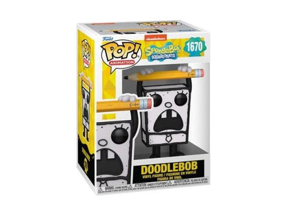FUNKO POP ! ANIMATION SPONGEBOB 25TH (1670) DOODLEBOB FIGURE VINYL 9CM STATUA