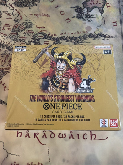 Quantità Garantite One Piece OP17 - Booster Box ENG 28/08 PRE ORDER Damaged