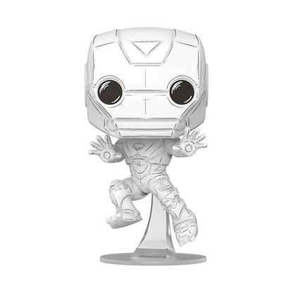 Marvel Pop! Vinile Figura Sketched - Iron Man 9 Cm Funko