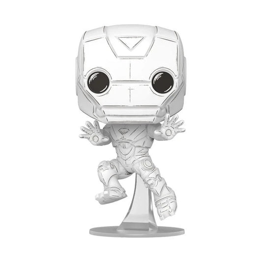 Marvel Pop! Vinile Figura Sketched - Iron Man 9 Cm Funko