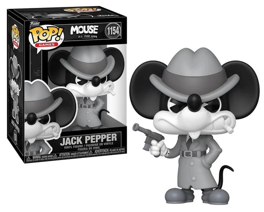 Figura - Mouse P.i. For Hire: Funko Pop! Games - Jack Pepper (vinyl Figure 1154)