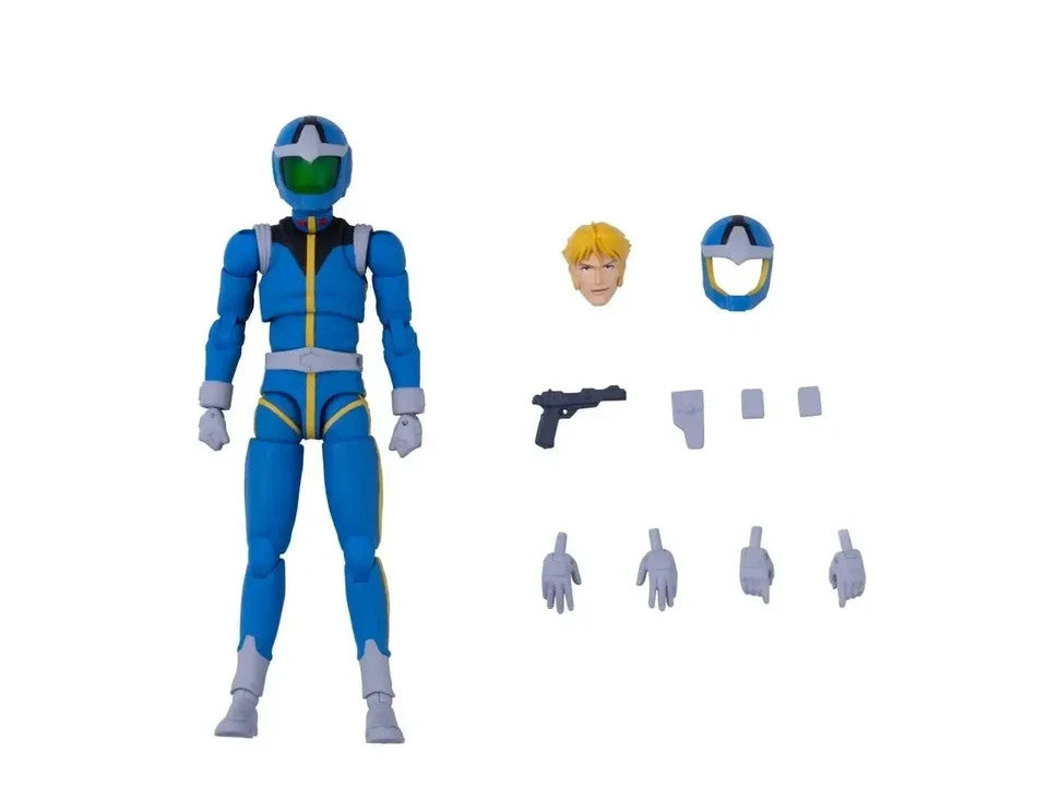 G.M.G COLLECTION 11 SLEGGAR LAW MEGAHOUSE NORMAL SUIT VER GUNDAM FIGURE NUOVO