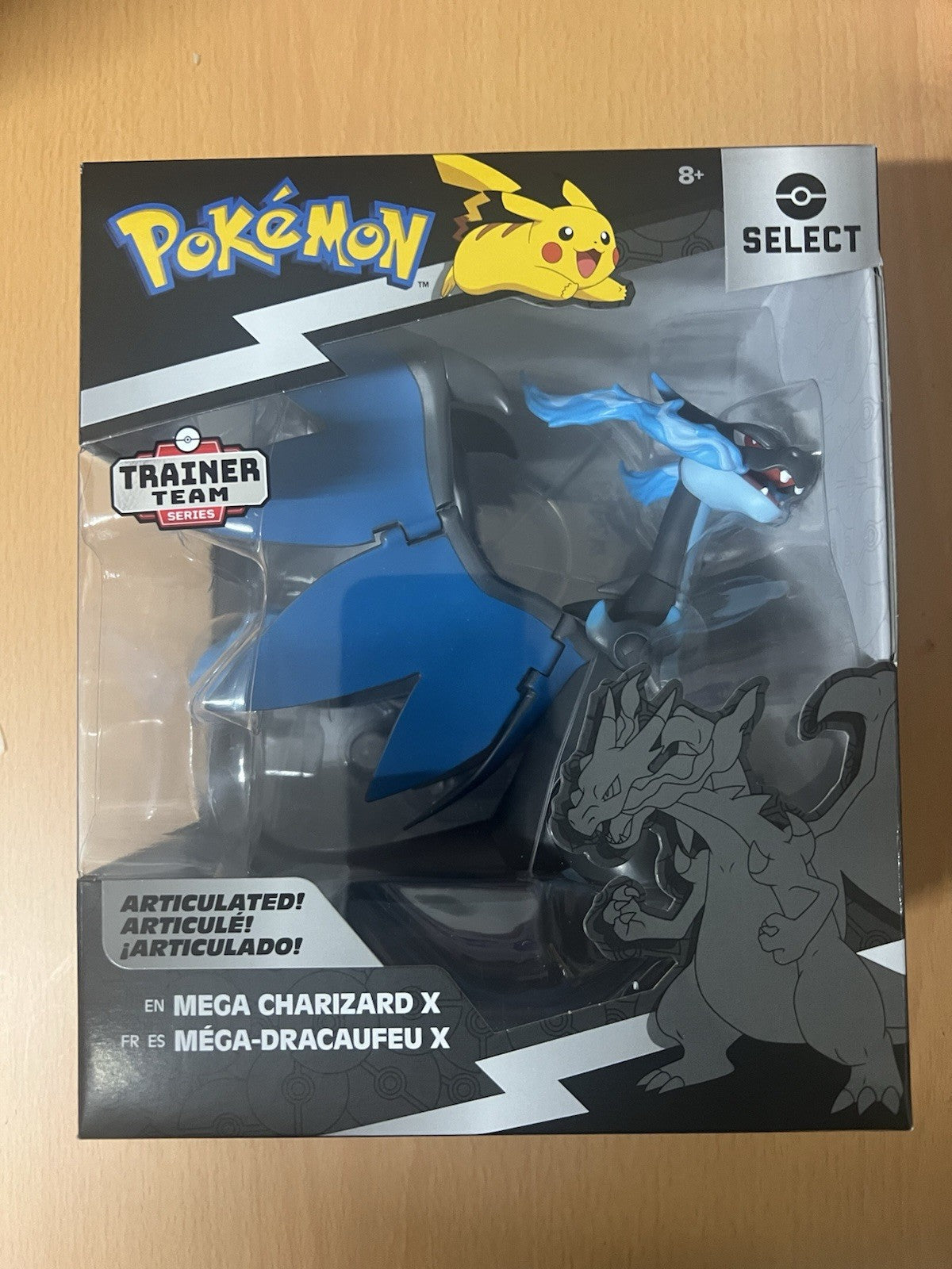 Pokemon Jazwares Select Mega Charizard Trainer Team Series 9 New