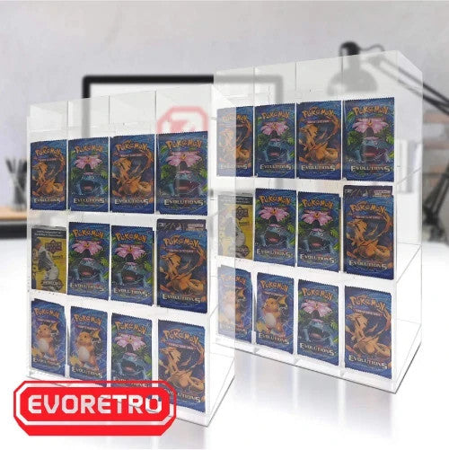 Acrylic Booster Dispenser 12 Slots Evoretro (ONE Display)