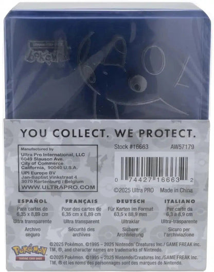 POKEMON TOPLOADER AND PENNY SLEEVES COMBO PACK PIKACHU (4 packs)