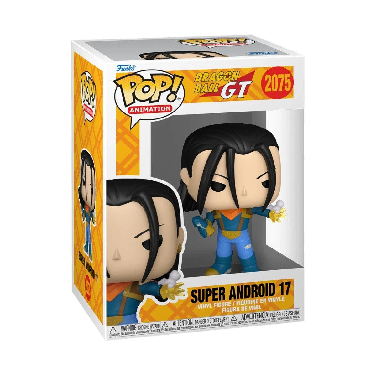 Pop animation - Dragon Ball GT - Super Android 17  2075