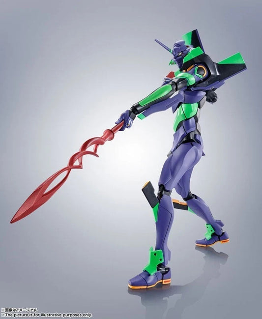 Bandai Robot Damashi Rebuild of Evangelion Unit-01 & Spear of Cassius Renewal Co