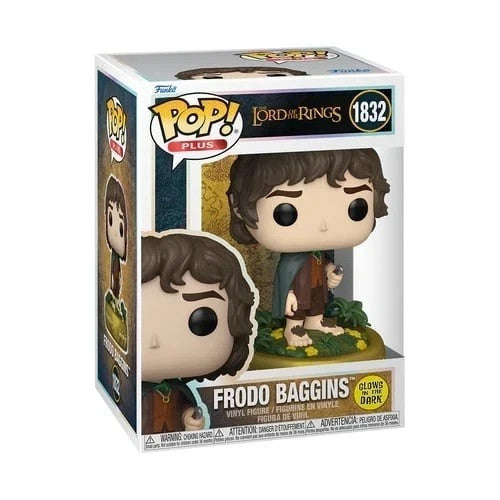 Lord Of The Rings Frodo Baggins Funko Pop Plus 1832 Figure 9cm Glows in the Dark
