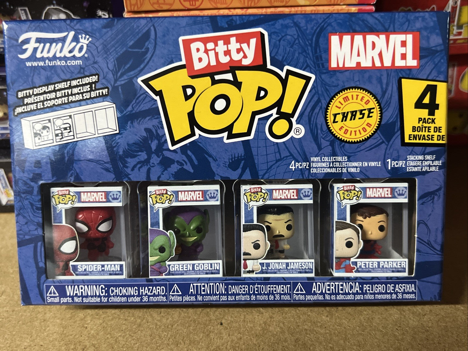 Merchandising Marvel: Funko Bitty Pop - Spider-Man - Spider-Man 4Pk