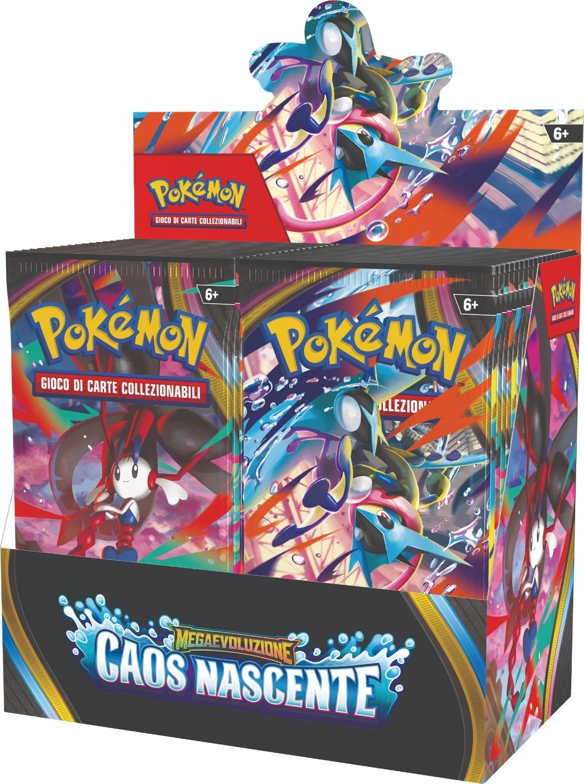 POKEMON CAOS NASCENTE BOX 36 BUSTINE ITA SIGILLATO
