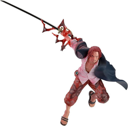 Banpresto - ONE PIECE - Shanks - Battle record collection - statuetta 17 cm