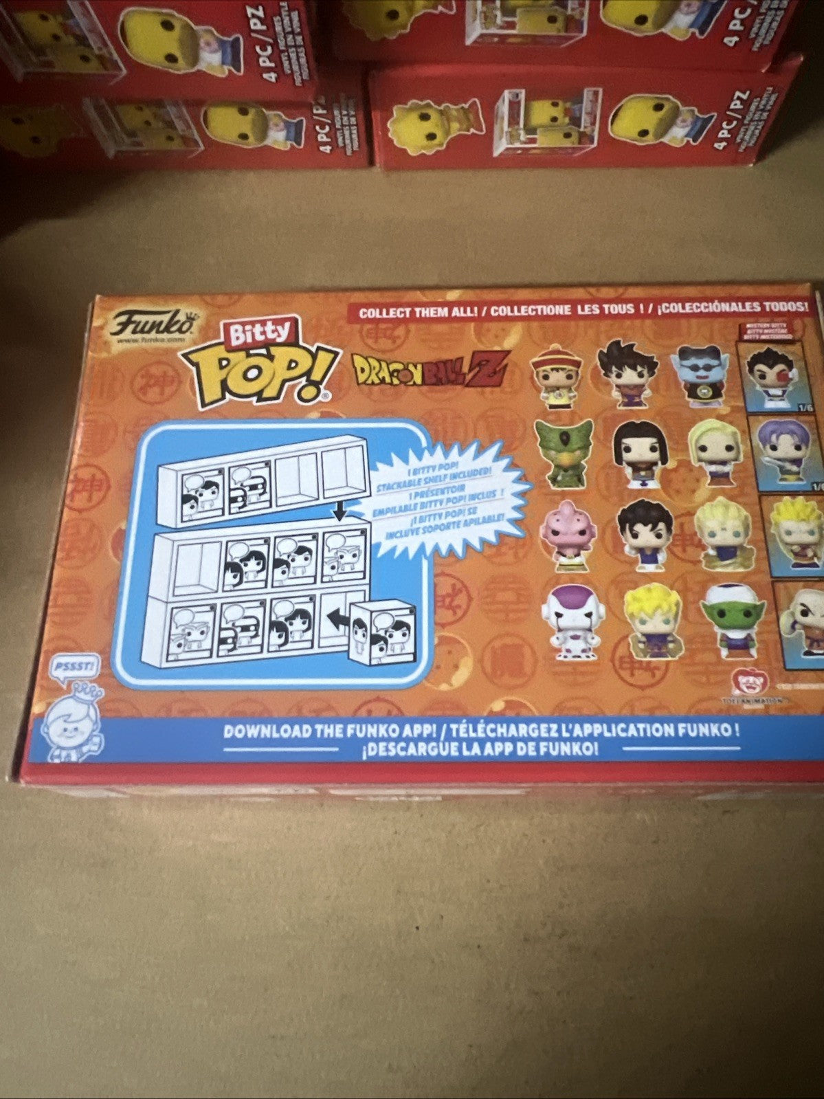 Dragon Ball Bitty Pop! Vinile Figura 4-Pack Serie 4 2,5 Cm Funko