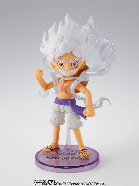 Bandai World Collectable Figure X S.H. Figuarts One Piece Monkey D. Luffy Gear 5