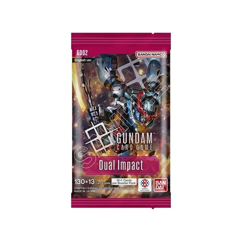 Gundam Card Game Dual Impact GD02 Display - 24 Booster - English - Sealed
