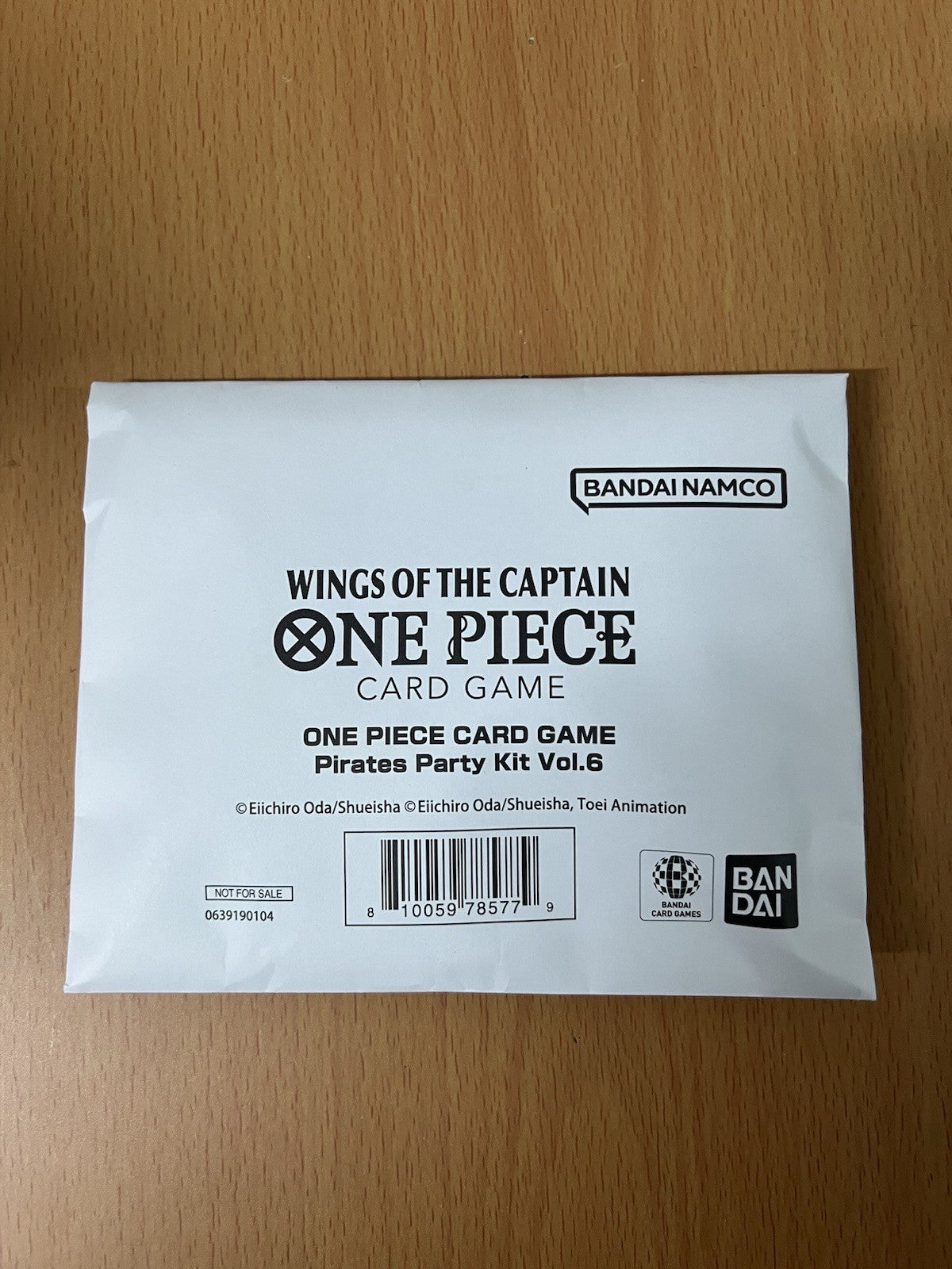 One Piece Pirates party kit vol 6 Sealed Wings of the Captain ENG CHIUSO - NUOVO