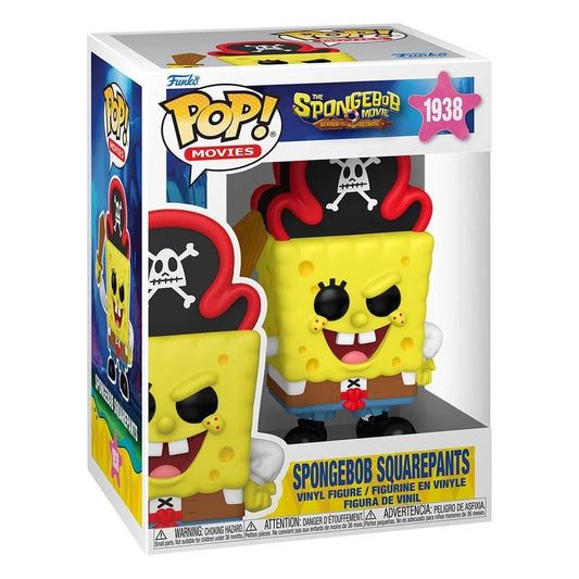 Spongebob Squarepants Pop! Vinile Figura Squarepants (pirate) 9 Cm Funko