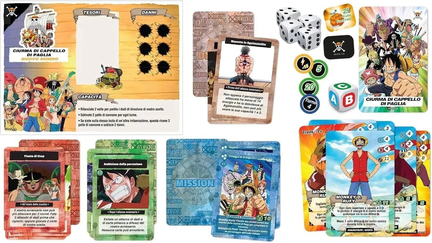 One Piece – L’Isola dell’Avventura – Gioco da Tavolo Strategico