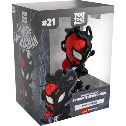 Marvel Tales Vinile Figura Symbiote Spider-man - 13 Cm Youtooz