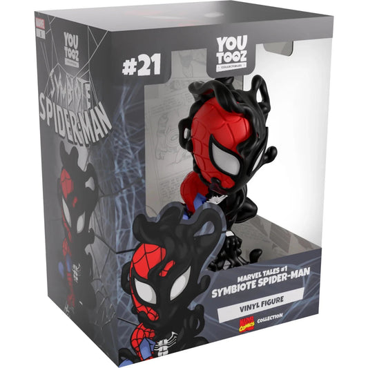Marvel Tales Vinile Figura Symbiote Spider-man - 13 Cm Youtooz
