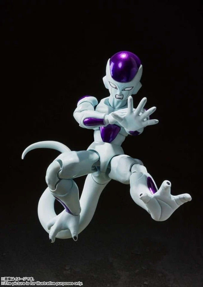 IN STOCK Bandai Dragon Ball Z S.H. Figuarts Frieza Fourth Form 12 cm NUOVO