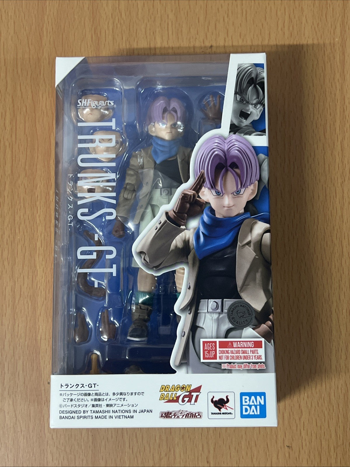 Trunks Dragon Ball GT S.H.Figuarts Bandai Originale – Action Figure 12 cm