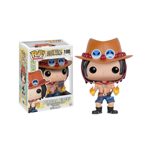 Funko Pop! One Piece – Portgas D. Ace #100 (Vinile 9,5 cm)