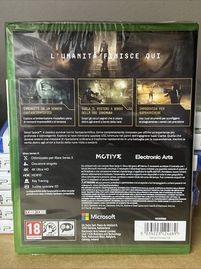 Dead Space XBOX Series X NUOVO SIGILLATO ITA