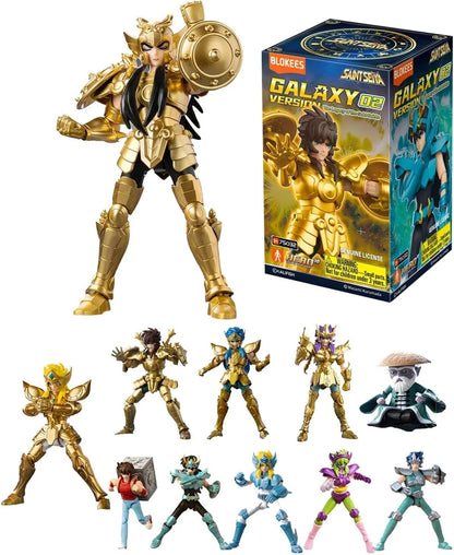 Blokees - SAINT SEIYA Galaxy version 02 BLIND BOX personaggio random 10 cm