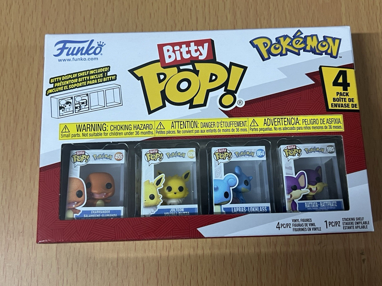 Pokémon Bitty Pop! Vinyl Figures single or complete pack