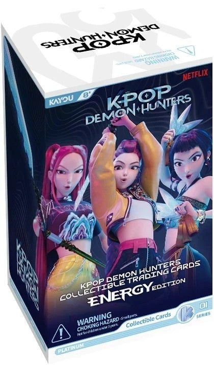 KAYOU KPop Demon Hunters World Tour Energy Edition Trading Cards Box 12 bustine
