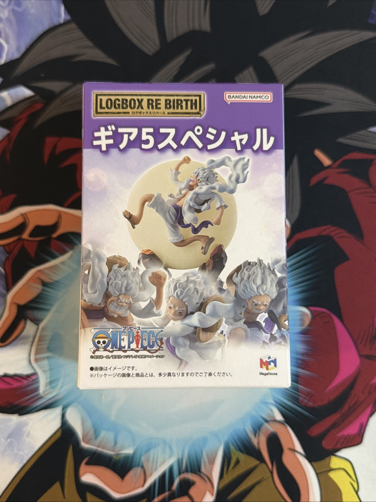 One Piece Petitrama Logbox Re Birth One Piece Gear 5 Special 10 cm New RANDOM