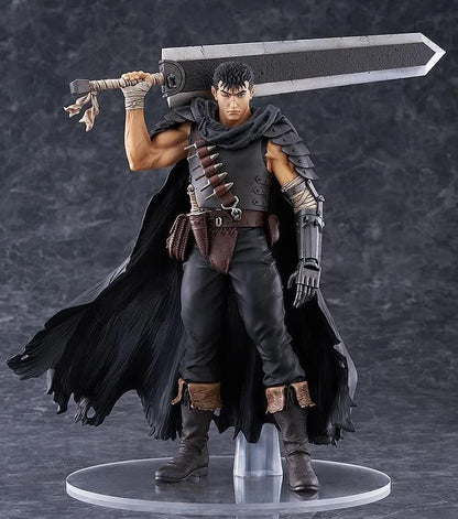 BERSERK Guts Black Swordsman Pop Up Parade L Big Size Statue Gatsu Max Factory