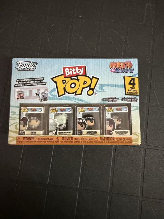 Bitty Pop! Naruto Shippuden - Tenten (battle) 4 Pack