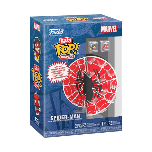 Marvel Bitty Pop! Display with 2 Vinyl Figures Spider-Man 