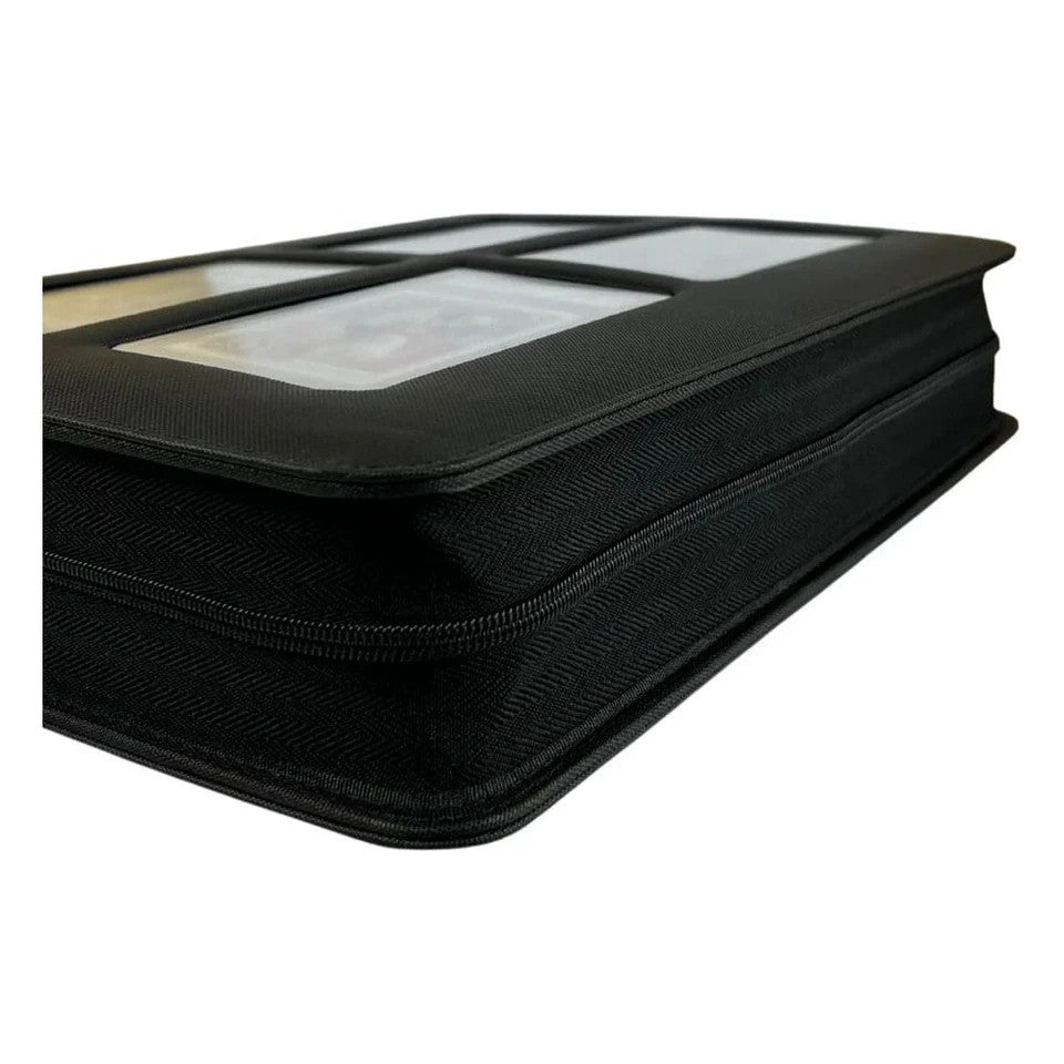Evoretro Premium Card Slab Binder Con Window Black Evoretro