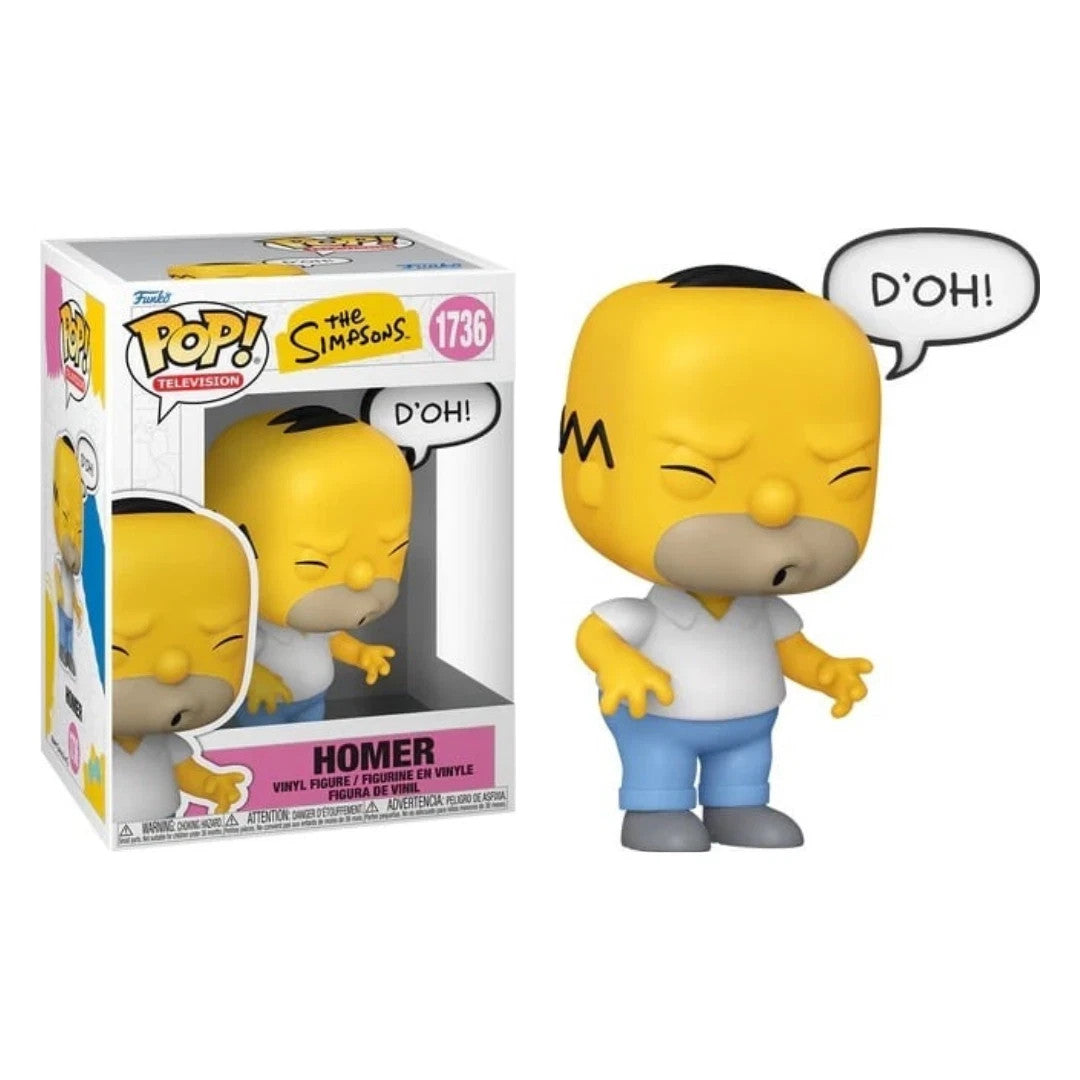 Funko POP Homer Simpson "D'Oh!" #1736 - The Simpsons - Figurine Vinyle