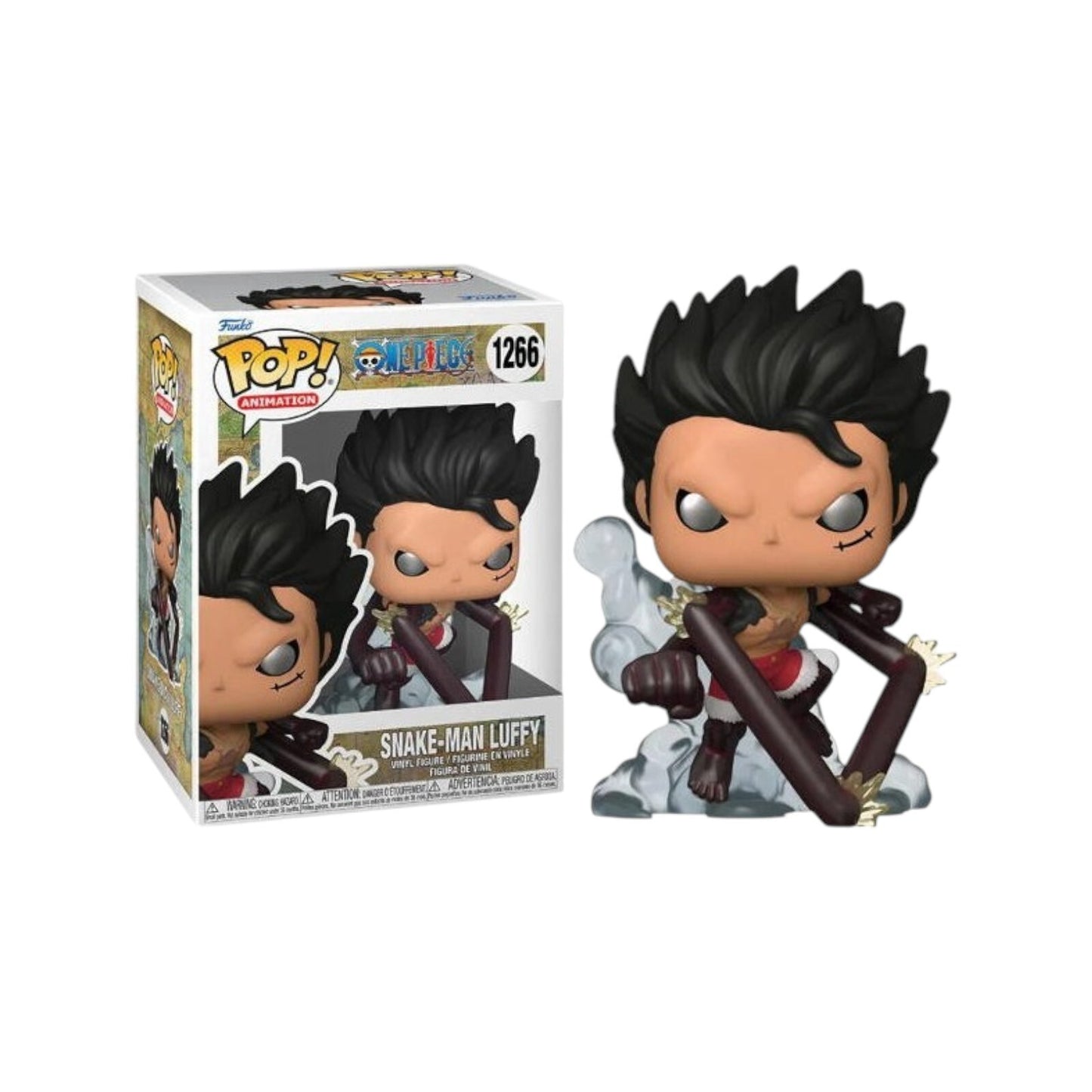 Funko Pop! Snake-Man Luffy #1266 – One Piece – Figura da Collezione